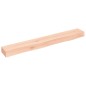 vidaXL Wandregal 80x10x6 cm Massivholz Eiche Unbehandelt vidaXL Wandregal 80x10x6 cm Massivholz Eiche Unbehandelt