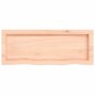 vidaXL Wandregal 80x30x4 cm Massivholz Eiche Unbehandelt vidaXL Wandregal 80x30x4 cm Massivholz Eiche Unbehandelt