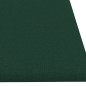 Wandpaneele 12 Stk. Dunkelgrün 60x15 cm Stoff 1,08 m² Wandpaneele 12 Stk. Dunkelgrün 60x15 cm Stoff 1,08 m²