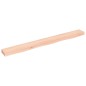 vidaXL Wandregal 100x10x4 cm Massivholz Eiche Unbehandelt vidaXL Wandregal 100x10x4 cm Massivholz Eiche Unbehandelt