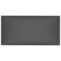Wandpaneele 12 Stk. Grau 30x15 cm Kunstleder 0,54 m² Wandpaneele 12 Stk. Grau 30x15 cm Kunstleder 0,54 m²
