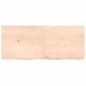 vidaXL Wandregal 120x50x(2-6) cm Massivholz Eiche Unbehandelt vidaXL Wandregal 120x50x(2-6) cm Massivholz Eiche Unbehandelt