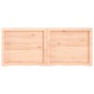 vidaXL Wandregal 120x50x(2-6) cm Massivholz Eiche Unbehandelt vidaXL Wandregal 120x50x(2-6) cm Massivholz Eiche Unbehandelt