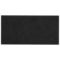 Wandpaneele 12 Stk. Schwarz 60x30 cm Samt 2,16 m² Wandpaneele 12 Stk. Schwarz 60x30 cm Samt 2,16 m²