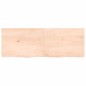 vidaXL Wandregal 140x50x4 cm Massivholz Eiche Unbehandelt vidaXL Wandregal 140x50x4 cm Massivholz Eiche Unbehandelt