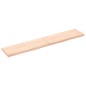 vidaXL Wandregal 160x30x4 cm Massivholz Eiche Unbehandelt vidaXL Wandregal 160x30x4 cm Massivholz Eiche Unbehandelt