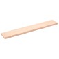 vidaXL Wandregal 180x30x6 cm Massivholz Eiche Unbehandelt vidaXL Wandregal 180x30x6 cm Massivholz Eiche Unbehandelt