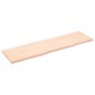 vidaXL Wandregal 180x50x4 cm Massivholz Eiche Unbehandelt vidaXL Wandregal 180x50x4 cm Massivholz Eiche Unbehandelt