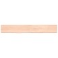 vidaXL Wandregal 220x30x(2-4) cm Massivholz Eiche Unbehandelt vidaXL Wandregal 220x30x(2-4) cm Massivholz Eiche Unbehandelt