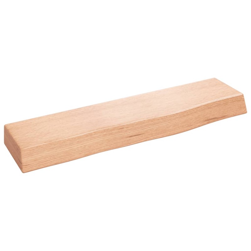 vidaXL Wandregal Hellbraun 40x10x4 cm Massivholz Eiche Behandelt vidaXL Wandregal Hellbraun 40x10x4 cm Massivholz Eiche Behandelt