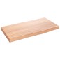 vidaXL Wandregal Hellbraun 40x20x2 cm Massivholz Eiche Behandelt vidaXL Wandregal Hellbraun 40x20x2 cm Massivholz Eiche Behandelt