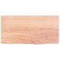 vidaXL Wandregal Hellbraun 40x20x2 cm Massivholz Eiche Behandelt vidaXL Wandregal Hellbraun 40x20x2 cm Massivholz Eiche Behandelt
