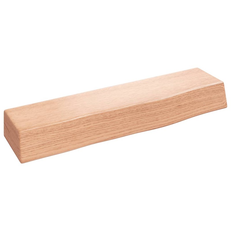 vidaXL Wandregal Hellbraun 40x10x6 cm Massivholz Eiche Behandelt vidaXL Wandregal Hellbraun 40x10x6 cm Massivholz Eiche Behandelt