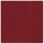 Wandpaneele 12 Stk. Weinrot 30x30 cm Samt 1,08 m² Wandpaneele 12 Stk. Weinrot 30x30 cm Samt 1,08 m²