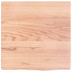 vidaXL Wandregal Hellbraun 40x40x2 cm Massivholz Eiche Behandelt