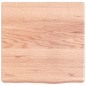 vidaXL Wandregal Hellbraun 40x40x6 cm Massivholz Eiche Behandelt vidaXL Wandregal Hellbraun 40x40x6 cm Massivholz Eiche Behandelt