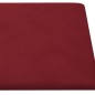 Wandpaneele 12 Stk. Weinrot 30x30 cm Samt 1,08 m² Wandpaneele 12 Stk. Weinrot 30x30 cm Samt 1,08 m²