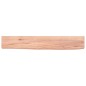 vidaXL Wandregal Hellbraun 60x10x4 cm Massivholz Eiche Behandelt vidaXL Wandregal Hellbraun 60x10x4 cm Massivholz Eiche Behandelt