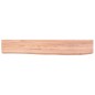 vidaXL Wandregal Hellbraun 60x10x6 cm Massivholz Eiche Behandelt vidaXL Wandregal Hellbraun 60x10x6 cm Massivholz Eiche Behandelt