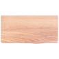 vidaXL Wandregal Hellbraun 40x20x4 cm Massivholz Eiche Behandelt vidaXL Wandregal Hellbraun 40x20x4 cm Massivholz Eiche Behandelt