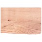 vidaXL Wandregal Hellbraun 60x40x2 cm Massivholz Eiche Behandelt vidaXL Wandregal Hellbraun 60x40x2 cm Massivholz Eiche Behandelt