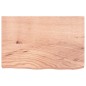 vidaXL Wandregal Hellbraun 60x40x6 cm Massivholz Eiche Behandelt vidaXL Wandregal Hellbraun 60x40x6 cm Massivholz Eiche Behandelt