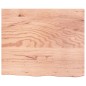 vidaXL Wandregal Hellbraun 60x50x(2-6) cm Massivholz Eiche Behandelt vidaXL Wandregal Hellbraun 60x50x(2-6) cm Massivholz Eiche Behandelt