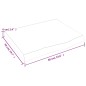 vidaXL Wandregal Hellbraun 60x50x(2-6) cm Massivholz Eiche Behandelt vidaXL Wandregal Hellbraun 60x50x(2-6) cm Massivholz Eiche Behandelt