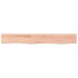 vidaXL Wandregal Hellbraun 80x10x2 cm Massivholz Eiche Behandelt vidaXL Wandregal Hellbraun 80x10x2 cm Massivholz Eiche Behandelt