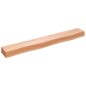 vidaXL Wandregal Hellbraun 80x10x6 cm Massivholz Eiche Behandelt vidaXL Wandregal Hellbraun 80x10x6 cm Massivholz Eiche Behandelt