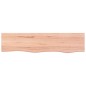 vidaXL Wandregal Hellbraun 80x20x4 cm Massivholz Eiche Behandelt vidaXL Wandregal Hellbraun 80x20x4 cm Massivholz Eiche Behandelt