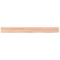 vidaXL Wandregal Hellbraun 100x10x2 cm Massivholz Eiche Behandelt vidaXL Wandregal Hellbraun 100x10x2 cm Massivholz Eiche Behandelt