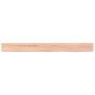 vidaXL Wandregal Hellbraun 100x10x4 cm Massivholz Eiche Behandelt vidaXL Wandregal Hellbraun 100x10x4 cm Massivholz Eiche Behandelt