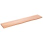 vidaXL Wandregal Hellbraun 100x20x2 cm Massivholz Eiche Behandelt vidaXL Wandregal Hellbraun 100x20x2 cm Massivholz Eiche Behandelt