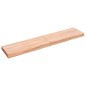 vidaXL Wandregal Hellbraun 140x30x(2-6) cm Massivholz Eiche Behandelt vidaXL Wandregal Hellbraun 140x30x(2-6) cm Massivholz Eiche Behandelt