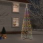LED-Weihnachtsbaum Kegelform Mehrfarbig 1400 LEDs 160x500 cm LED-Weihnachtsbaum Kegelform Mehrfarbig 1400 LEDs 160x500 cm