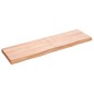 vidaXL Wandregal Hellbraun 140x40x(2-6) cm Massivholz Eiche Behandelt vidaXL Wandregal Hellbraun 140x40x(2-6) cm Massivholz Eiche Behandelt