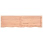 vidaXL Wandregal Hellbraun 140x40x(2-6) cm Massivholz Eiche Behandelt vidaXL Wandregal Hellbraun 140x40x(2-6) cm Massivholz Eiche Behandelt