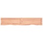 vidaXL Wandregal Hellbraun 160x30x6 cm Massivholz Eiche Behandelt vidaXL Wandregal Hellbraun 160x30x6 cm Massivholz Eiche Behandelt