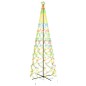 LED-Weihnachtsbaum Kegelform Mehrfarbig 1400 LEDs 160x500 cm LED-Weihnachtsbaum Kegelform Mehrfarbig 1400 LEDs 160x500 cm