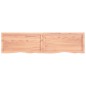 vidaXL Wandregal Hellbraun 160x40x6 cm Massivholz Eiche Behandelt