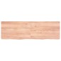 vidaXL Wandregal Hellbraun 160x50x(2-6) cm Massivholz Eiche Behandelt vidaXL Wandregal Hellbraun 160x50x(2-6) cm Massivholz Eiche Behandelt