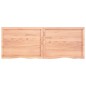 vidaXL Wandregal Hellbraun 160x60x(2-6) cm Massivholz Eiche Behandelt vidaXL Wandregal Hellbraun 160x60x(2-6) cm Massivholz Eiche Behandelt