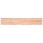 vidaXL Wandregal Hellbraun 180x30x4 cm Massivholz Eiche Behandelt vidaXL Wandregal Hellbraun 180x30x4 cm Massivholz Eiche Behandelt