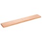 vidaXL Wandregal Hellbraun 180x30x(2-6) cm Massivholz Eiche Behandelt vidaXL Wandregal Hellbraun 180x30x(2-6) cm Massivholz Eiche Behandelt