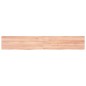 vidaXL Wandregal Hellbraun 180x30x(2-6) cm Massivholz Eiche Behandelt vidaXL Wandregal Hellbraun 180x30x(2-6) cm Massivholz Eiche Behandelt