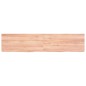 vidaXL Wandregal Hellbraun 180x40x6 cm Massivholz Eiche Behandelt vidaXL Wandregal Hellbraun 180x40x6 cm Massivholz Eiche Behandelt