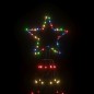LED-Weihnachtsbaum Kegelform Mehrfarbig 1400 LEDs 160x500 cm LED-Weihnachtsbaum Kegelform Mehrfarbig 1400 LEDs 160x500 cm