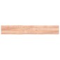 vidaXL Wandregal Hellbraun 200x30x4 cm Massivholz Eiche Behandelt vidaXL Wandregal Hellbraun 200x30x4 cm Massivholz Eiche Behandelt