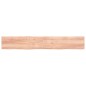 vidaXL Wandregal Hellbraun 200x30x6 cm Massivholz Eiche Behandelt vidaXL Wandregal Hellbraun 200x30x6 cm Massivholz Eiche Behandelt